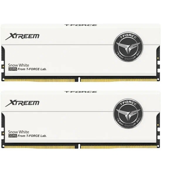 Оперативная память TEAMGROUP T Force Xtreem FFWD532G7600HC36FDC01 DDR5 32GB 7600MHz CL36 UDIMM 2x16GB RGB White