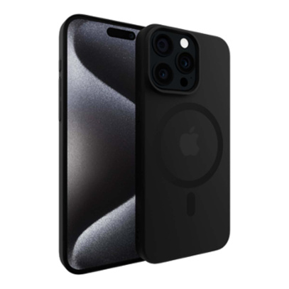 Чехол для iPhone 16 Pro 6.3" Gurdini Slim Series with Magsafe Black, черный