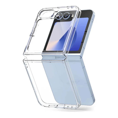 Чехол для Samsung Galaxy Z Flip 6 Silicone Clear Cover, прозрачный