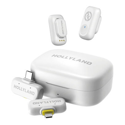 Микрофон Hollyland Lark A1 Combo White, белый