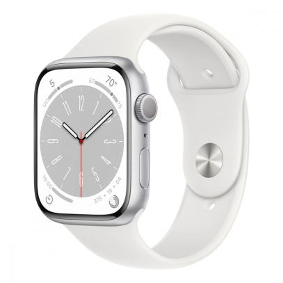 Купить Apple Watch Series 8, 45 мм корпус из алюминия цвета «Silver ...