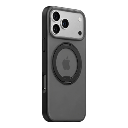 Чехол для iPhone 18 Pro/17 Pro с MagSafe Gurdini Shockproof Roller 360 Black, чёрный