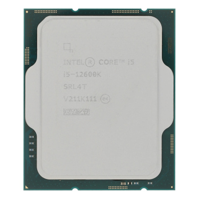 Процессор Intel Core i5-12600K, 3.7ГГц (Turbo 4,90ГГц), LGA1700, OEM (CM8071504555227SRL4T)