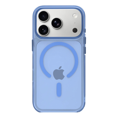 Чехол для iPhone 18 Pro Max с MagSafe Clear Case Голубой