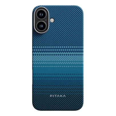 Чехол для iPhone 16 Plus с MagSafe Pitaka Tactile Woven Case Moonrise