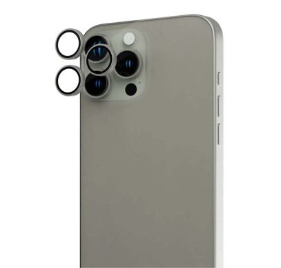 Защитное стекло для камеры iPhone 15 Pro/15 Pro Max SUPGLASS Anti Glare Camera lens glass (XC-31) Natural