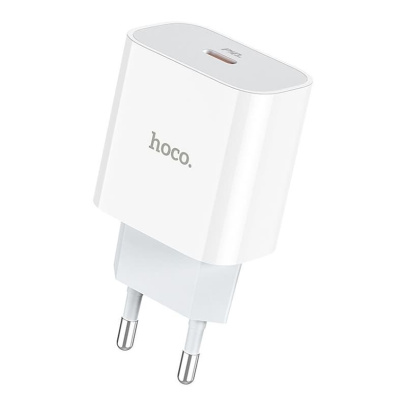 Зарядное устройство USB Type-C hoco. PD 3A 18 Вт (C76A), белый
