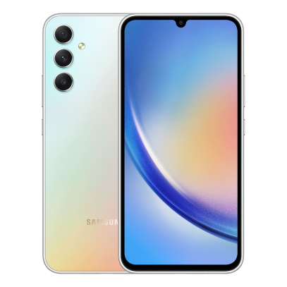 Samsung Galaxy A34 (2023) 6/128Gb Awesome Silver, серебряный