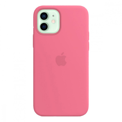 Чехол Silicone Case для Apple iPhone 12 mini Light Pink, нежно-розовый