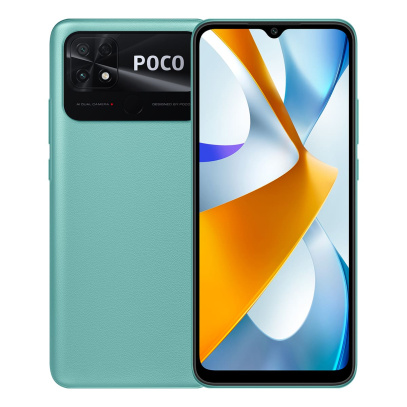 Xiaomi POCO C40 4/64Gb Coral Green, зеленый