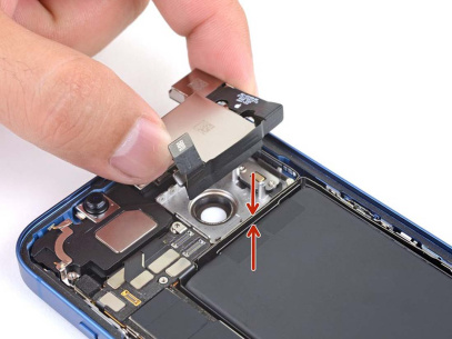 Замена основной камеры iPhone 13