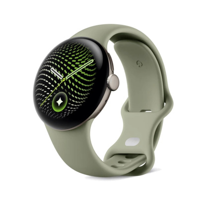 Часы Pixel Watch 5, 41 мм, Wi-Fi, Satin Pyrite/Olive, бронзовый