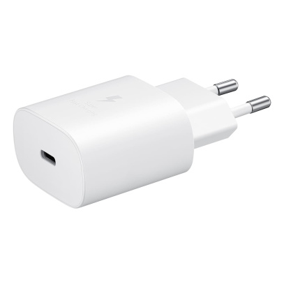 Зарядное устройство Samsung USB Tupe-C 25 Вт PD Adapter (EP-T2510), белый