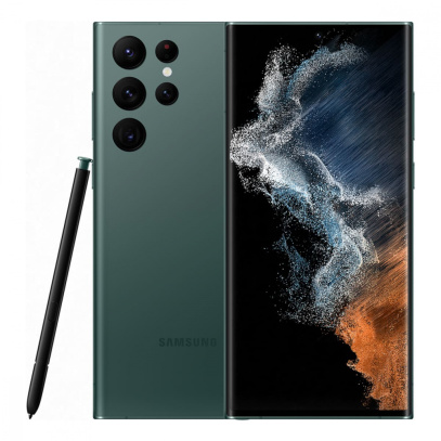 Samsung Galaxy S22 Ultra (2022) 12/512Gb Green, зеленый