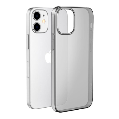 Чехол hoco. Силиконовый ультратонкий для Apple iPhone 12 mini Black, черный