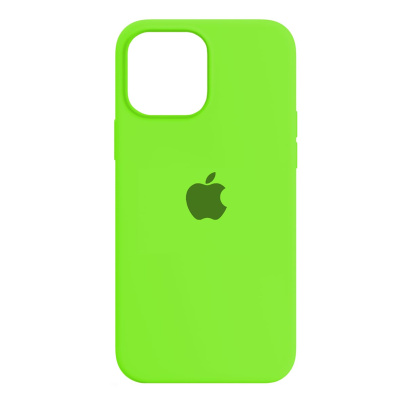 Чехол Silicone Case для Apple iPhone 13 Pro Max Ярко-зеленый