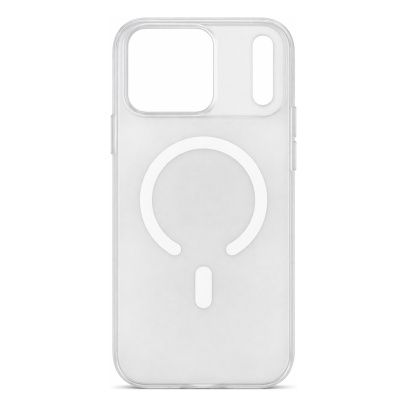 Чехол для iPhone 17 Pro Max с MagSafe Gurdini Slim Series White, белый