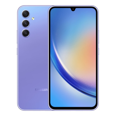 Samsung Galaxy A34 (2023) 8/256Gb Awesome Violet, лавандовый