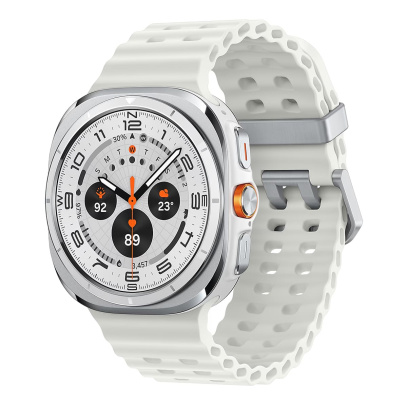 Часы Samsung Galaxy Watch Ultra 47 мм Titanium White, белый титан (2025)