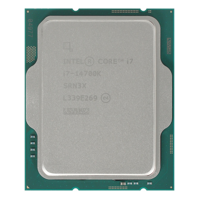 Процессор Intel Core i7-14700K, 3.4ГГц (Turbo 5,60ГГц), LGA1700, OEM (CM8071504820721)
