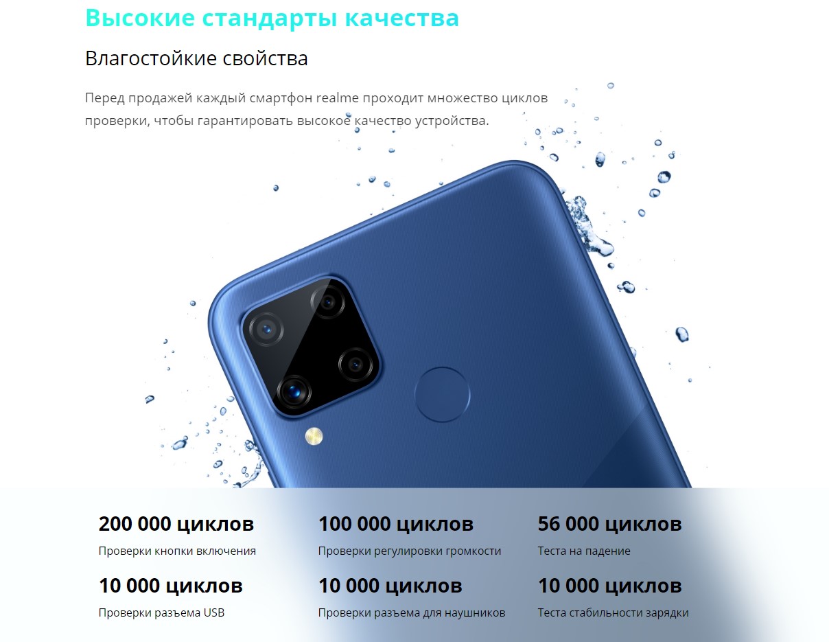 Купить Realme C15 4/64Gb Синий в Самаре - цены и характеристики в  интернет-магазине Hi Store