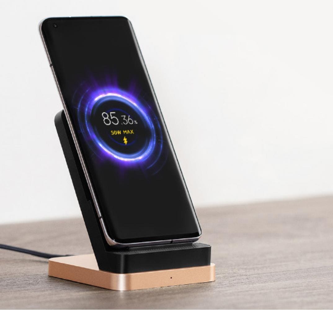 Купить Беспроводное зарядное устройство Xiaomi Wireless Charger 55W  (MDY-12-EN) Черный в Самаре - цены и характеристики в интернет-магазине Hi  Store