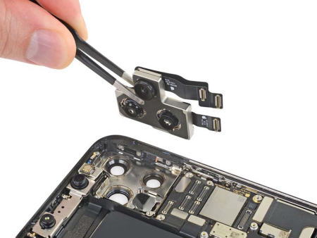 Замена микрофона основной камеры iPhone 11 Pro