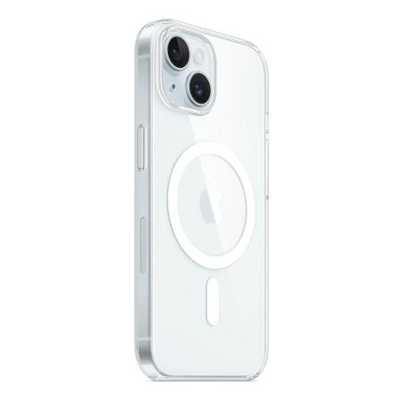 Чехол Clear Case MagSafe для iPhone 15 Прозрачный Чехол Clear Case MagSafe для iPhone 15 Прозрачный
