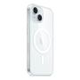 Чехол Clear Case MagSafe для iPhone 15 Прозрачный Чехол Clear Case MagSafe для iPhone 15 Прозрачный