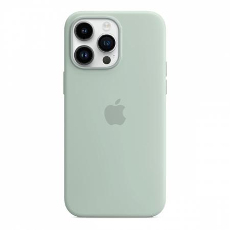 Чехол Silicone Case с MagSafe для Apple iPhone 14 Pro Max Зеленый