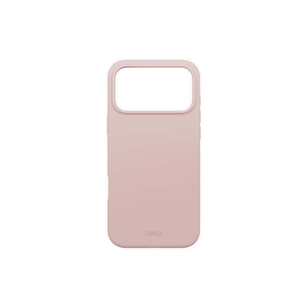 Чехол для iPhone 17 Pro с MagSafe UNIQ LINO (IP6.3P(2025)-LINOMBPNK) Blush Pink, розовый Чехол для iPhone 17 Pro с MagSafe UNIQ LINO (IP6.3P(2025)-LINOMBPNK) Blush Pink, розовый
