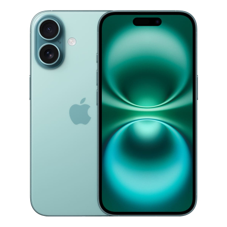 Apple iPhone 16 256Gb Dual SIM Teal, бирюзовый