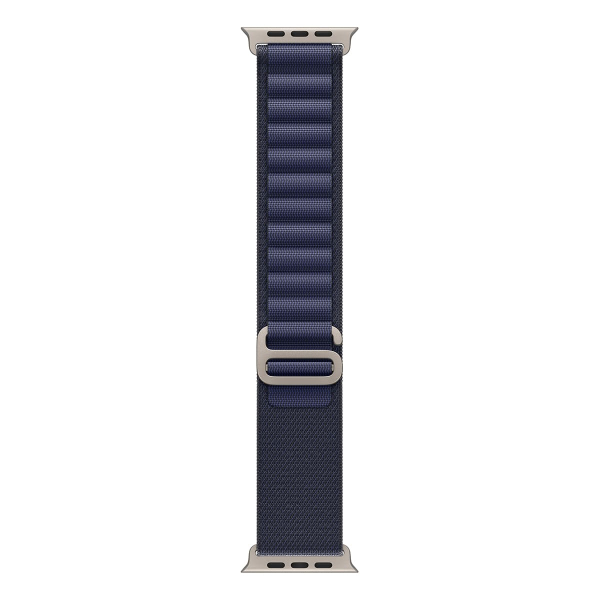 Apple Watch Ultra 2 (2024), 49 мм корпус из титана цвета «Natural», ремешок Alpine Loop размера L цвета «Navy» Apple Watch Ultra 2 (2024), 49 мм корпус из титана цвета «Natural», ремешок Alpine Loop размера L цвета «Navy»