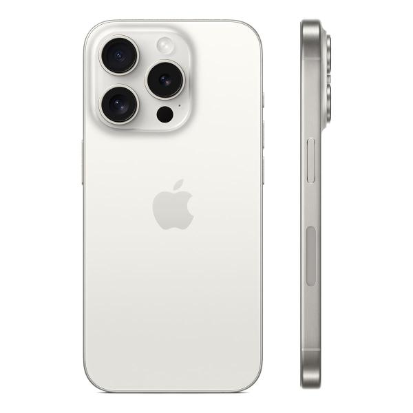 Apple iPhone 15 Pro 1Tb Dual SIM White Titanium, белый титан