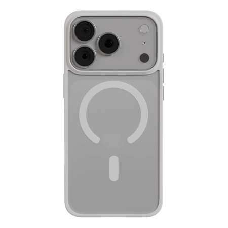 Чехол для iPhone 18 Pro Max/17 Pro Max с MagSafe AceCase Soft Rim Белый