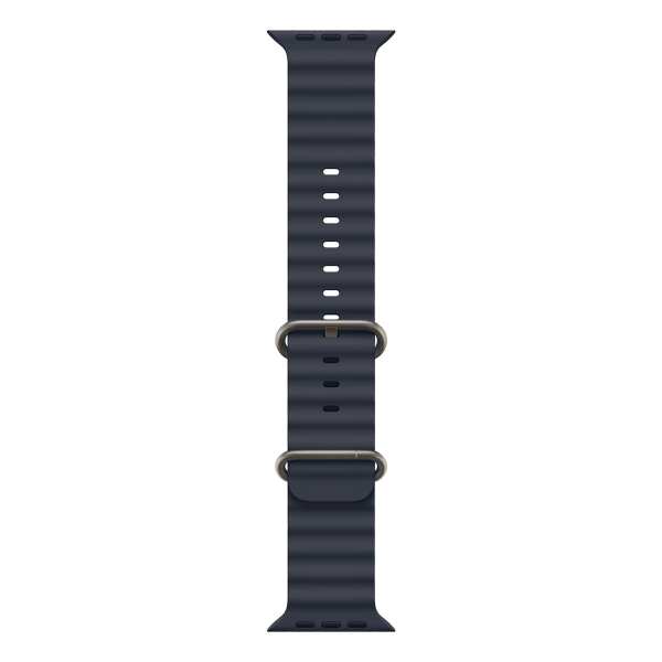 Apple Watch Ultra 2 (2024), 49 мм корпус из титана цвета «Natural», ремешок Ocean Band цвета «Navy» Apple Watch Ultra 2 (2024), 49 мм корпус из титана цвета «Natural», ремешок Ocean Band цвета «Navy»