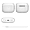 Чехол Silicone Case для Apple AirPods 4 Gurdini Прозрачный