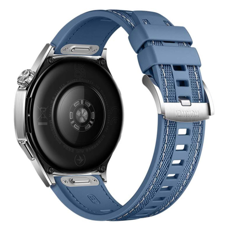 Часы HUAWEI Watch GT 5 Silver, 46 мм, цвет корпуса серебряный, цвет ремешка синий