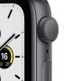 Apple Watch SE (2020), 40 мм корпус из алюминия цвета «серый космос» спортивный ремешок цвета «Midnight»