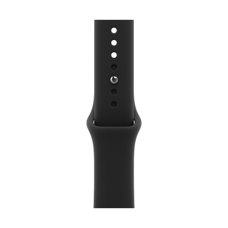 Apple Watch Series 12, 46 мм корпус из алюминия цвета «Black», ремешок Sport Band размера M/L цвета «Black»