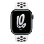 Apple Watch Nike Series 8, 41 мм корпус из алюминия цвета «Midnight», ремешок Nike Sport Band размера M/L цвета «Summit White/Black»
