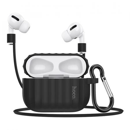 Чехол для AirPods Pro hoco. (WB20) Черный