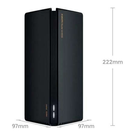 Wi-Fi роутер Xiaomi Redmi Router AX3000 (DVB4277CN) Черный Wi-Fi роутер Xiaomi Redmi Router AX3000 (DVB4277CN) Черный