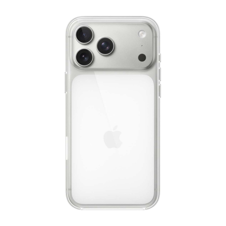 Чехол для iPhone 17 Pro Max Clear Case с MagSafe Прозрачный
