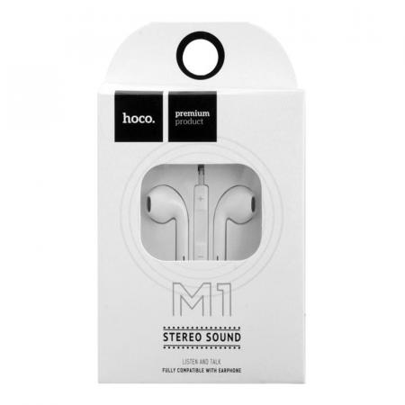 Наушники hoco. Stereo Sound M1 Белый
