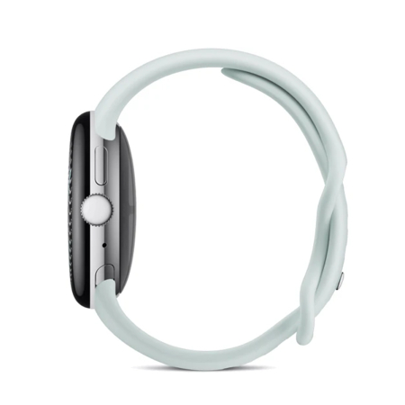 Часы Pixel Watch 5, 41 мм, Wi-Fi, Polished Silver/Fog, серебристый