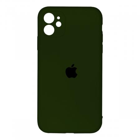 Чехол Silicone Case для Apple iPhone 11 Темно-зеленый Чехол Silicone Case для Apple iPhone 11 Темно-зеленый