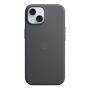 Чехол Кожаный Apple iPhone 15 с MagSafe Black, черный Чехол Кожаный Apple iPhone 15 с MagSafe Black, черный