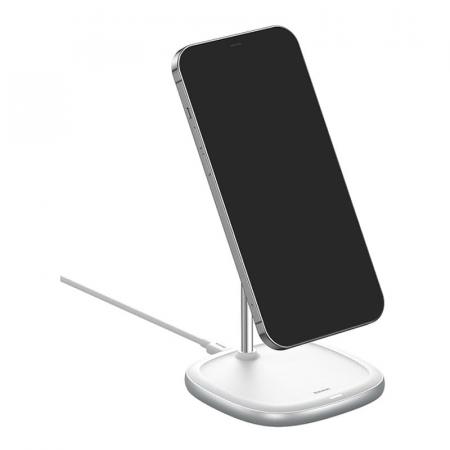 Беспроводное зарядное устройство Baseus (BS-W519) White, белый