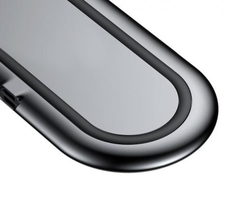 Беспроводное зарядное устройство Baseus 2в1 Metal Dual Wireless Charger (WXXHJ-A01) Black, черный Беспроводное зарядное устройство Baseus 2в1 Metal Dual Wireless Charger (WXXHJ-A01) Black, черный
